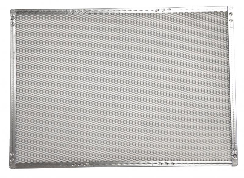 12" x 16" Crimped Rectangular Pizza Screen 1 12" x 16" Crimped Rectangular Pizza Screen
